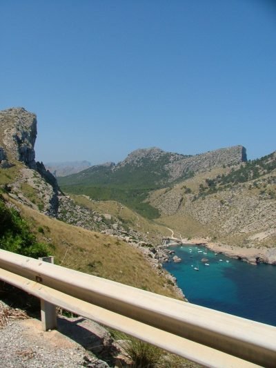 Cala en gossalba en Pollença