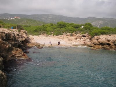 Cala Mundina en Alcalà de Xivert
