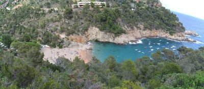 Cala Pola en Tossa de Mar