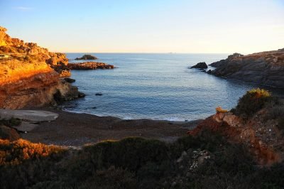 Cala Roja en Cartagena