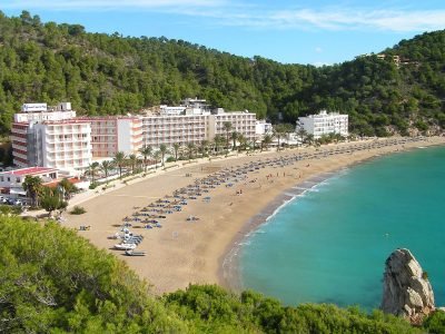 Cala San Vicente en Sant Joan de Labritja