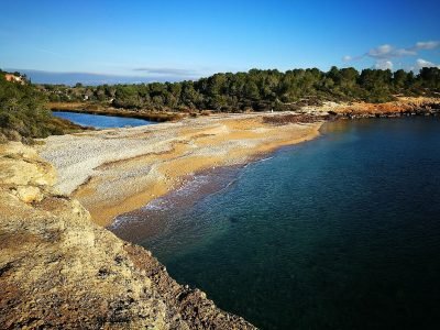 Cala Santes Creus en L'Ametlla de Mar