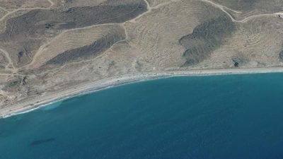 Vista aérea de Calaceite, Torrox