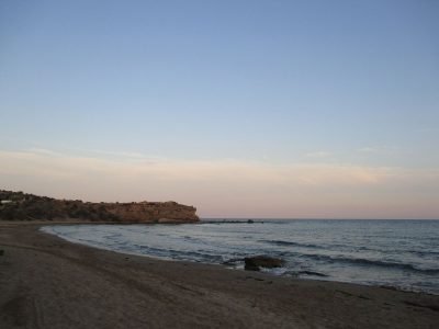 Playa de Calarreona en Águilas