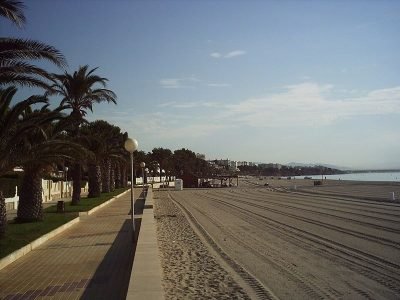 Playa de Calas de los Angeles y del Pescador en Mont-roig del Camp
