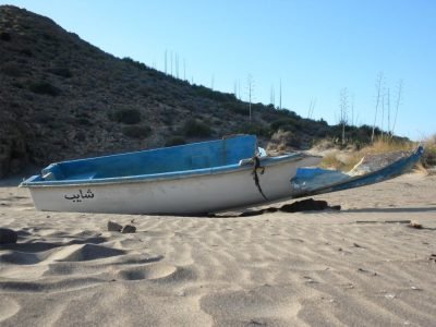 Playa de Calas del Barronal en Níjar