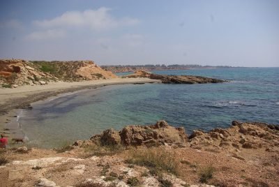 Playa de Calas del Cabo Peñas en Orihuela