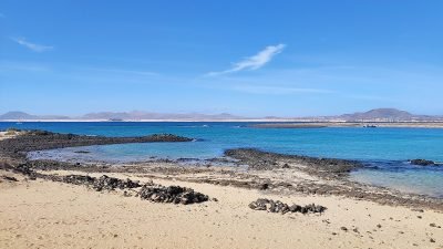 Playa de Calas del Puertito en La Oliva