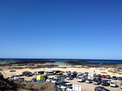 Playa de Caletón Blanco en Haría