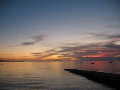 Playa de Campamento en Vilanova de Arousa