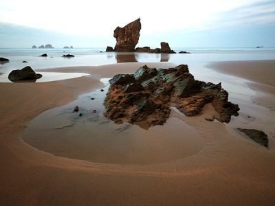 Playa de Campofrío en Muros de Nalón