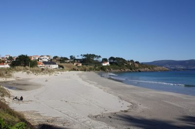 Playa de Canelas en Sanxenxo