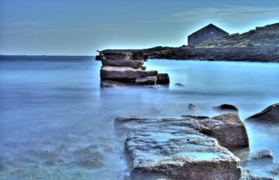 Playa de Caneliñas en Cee