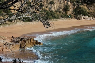 Playa de Canyerets en Sant Feliu de Guíxols