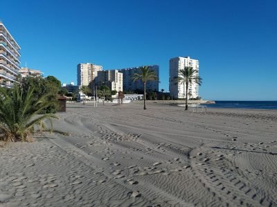 Playa de Cap Blanc en Cullera