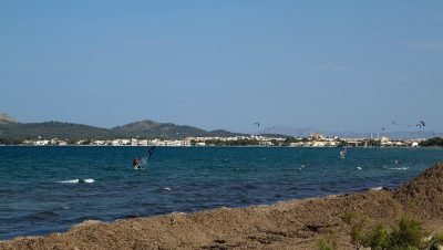 Playa de Cap des Bou en Alcúdia