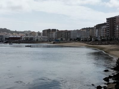 Playa de Carolinas en Ribeira