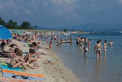 Playa de Carragueiros en Boiro