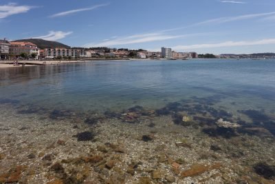 Playa de Carril en Vilagarcía de Arousa