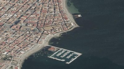 Vista aérea de Carrión, Los Alcázares