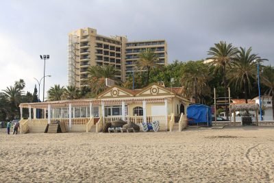 Playa de Carvajal en Benalmádena