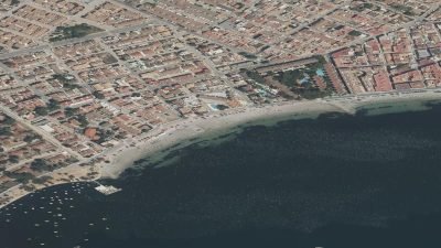 Vista aérea de Castillico, San Javier
