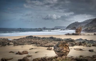 Playa de Cazonera en Muros de Nalón