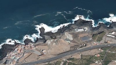 Vista aérea de Charco las Palomas, Arucas
