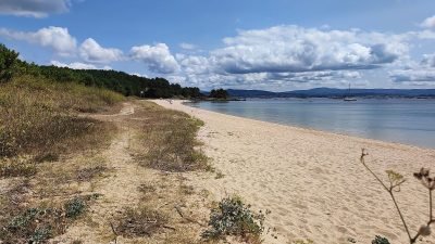 Playa de Chazo en Boiro