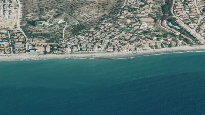 Vista aérea de Chilches, Vélez-Málaga