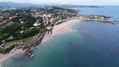 Playa de Comillas en Comillas