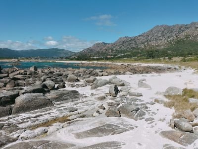 Playa de Corna Becerra en Carnota