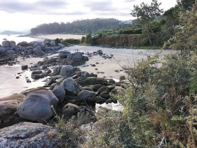 Playa de Cornide en Bueu