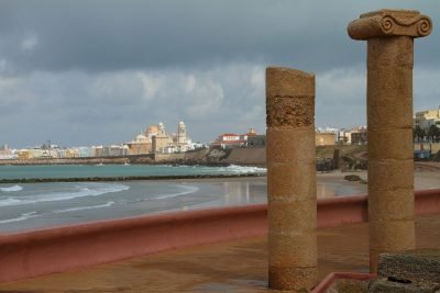 Playa de Cortadura en Cádiz