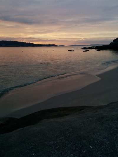 Playa de Cova de Balea en Cangas
