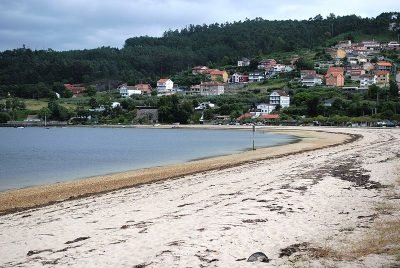 Playa de Cova do Asno en Redondela