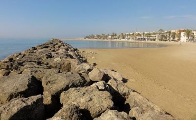 Playa de Cubelles en Cubelles