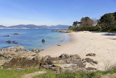 Playa de De Argazada en Vigo