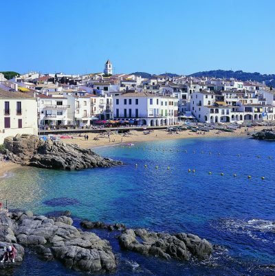 Playa de d'en Calau en Palafrugell