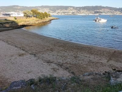 Playa de Do Latón en Moaña