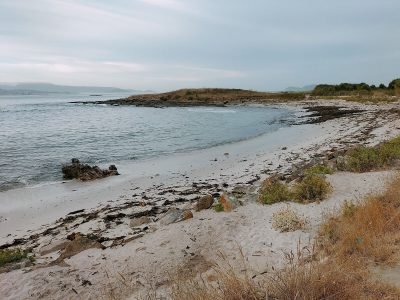 Playa de Do Medio en Cangas