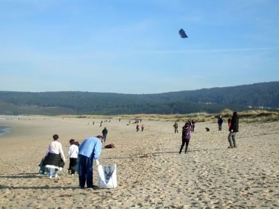 Playa de Do Rostro en Fisterra