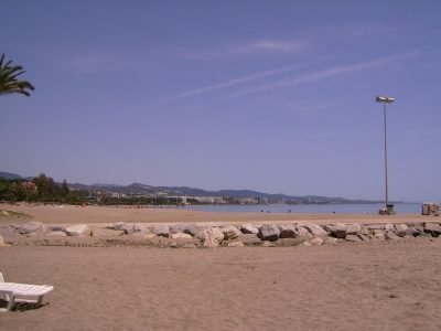 Playa del Ancón en Marbella