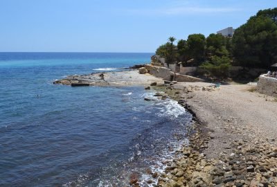 Playa del Andragó en Teulada