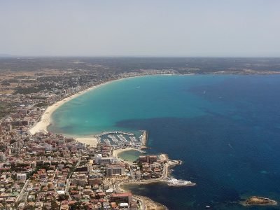 Playa del Arenal en Llucmajor