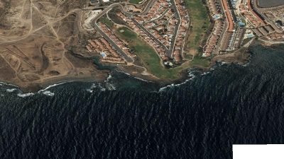 Vista aérea de El Barranco, San Miguel de Abona