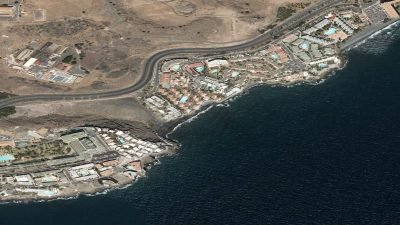 Vista aérea de El Besudo, San Bartolomé de Tirajana