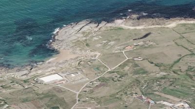Vista aérea de El Bocal, Santander