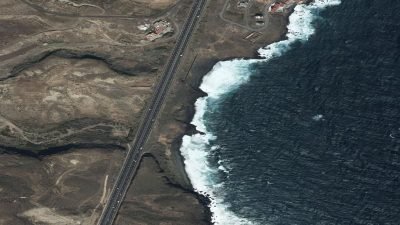 Vista aérea de El Bonito, Arico