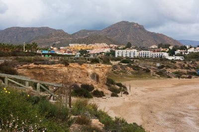 Playa del Cabezo del Mojón en Cartagena